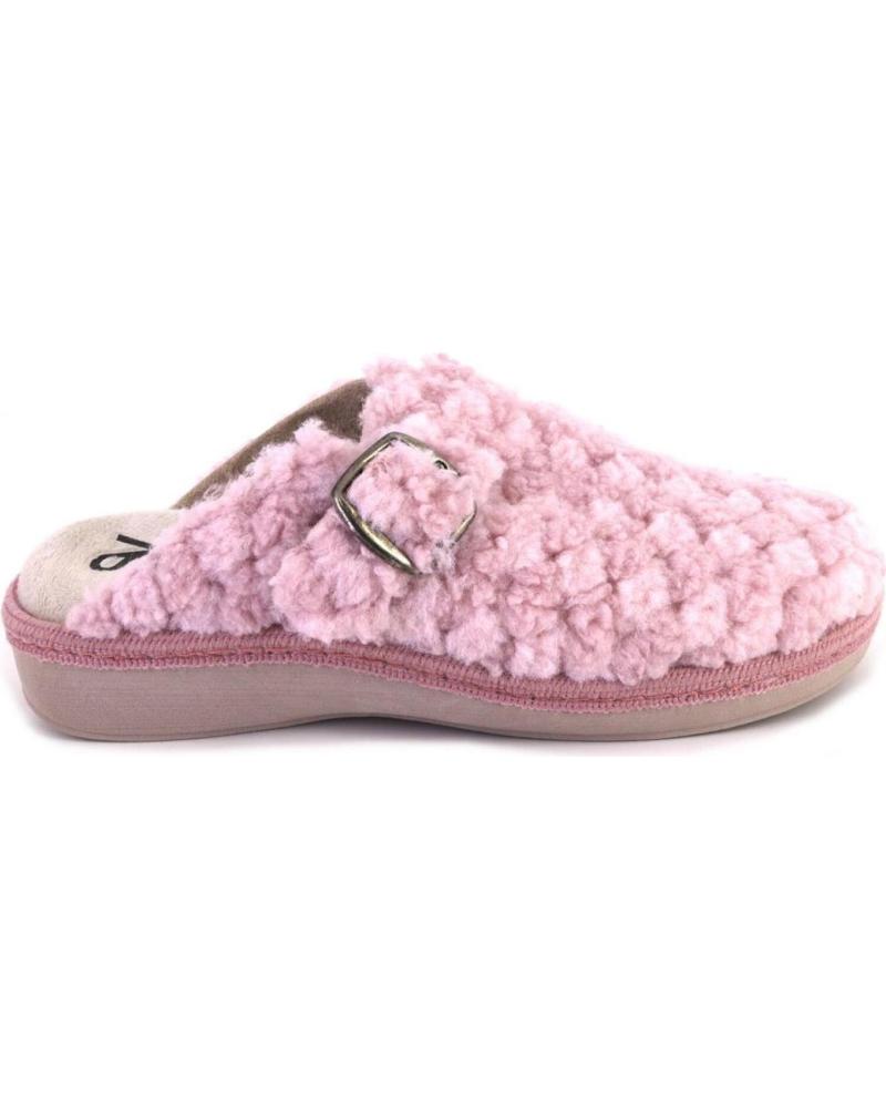 SALVI 29L-000 NUBE ZAPATILLAS DE CASA ROSA ROSA
