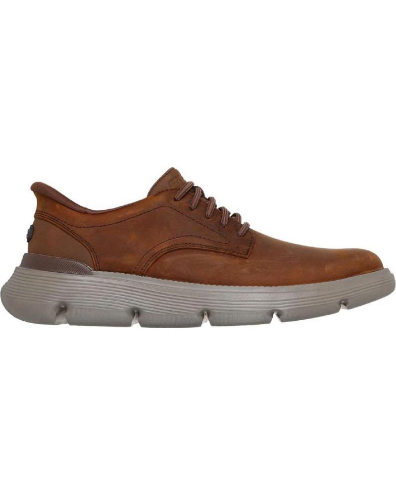 SKECHERS 205353 ZAPATILLAS CASUAL DE HOMBRE SLIP INS P CUERO