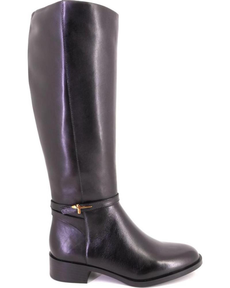 TAMARIS BOTAS DE PIEL NEGRAS 25529 NEGRO