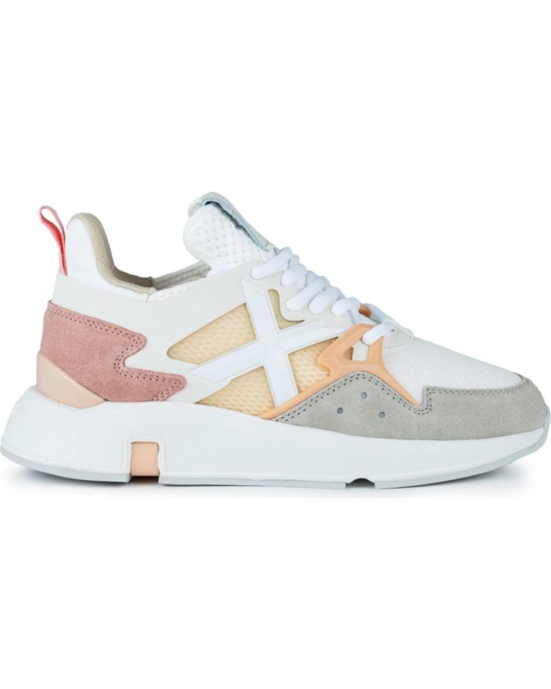 ZAPATILLAS CASUAL MUNICH CLIK WOMAN 4172068 BLANCO-CORAL BLANCO-CORAL