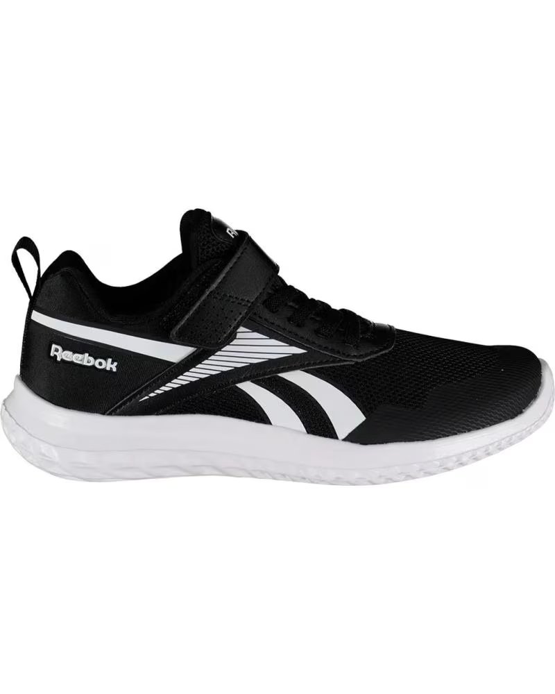 Zapatillas Deportivas Reebok con Elástico y Velcro Negro