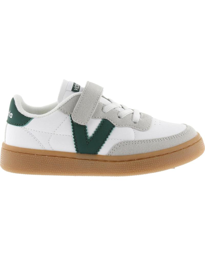 ZAPATILLAS VICTORIA OSLO 1256102 VERDE CON CIERRE ADHERENTE PARA NIÑA VERDE