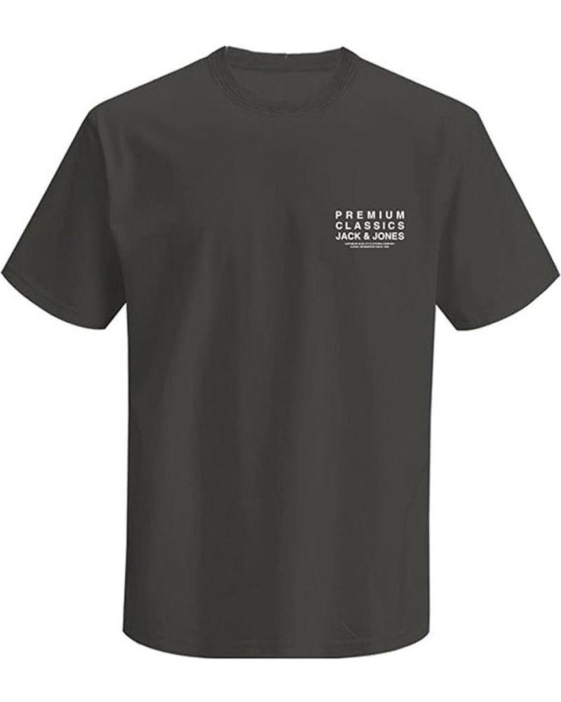 CAMISETA JACK & JONES JPRBLATAILOR SS TEE FST - GRIS OSCURO MULTICOLOR