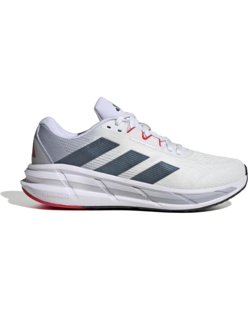ADIDAS QUESTAR 3 M JQ5081 ZAPATILLAS DE RUNNING HOMBRE BLANCAS NEGRAS ROJAS VARIOS COLORES