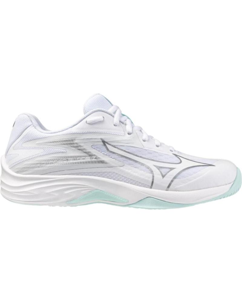 MIZUNO THUNDER BLADE Z ZAPATILLAS DE BALONMANO BLANCAS BLANCO