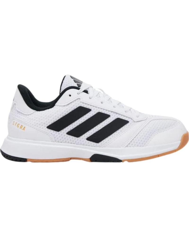 ZAPATILLAS BALONMANO ADIDAS LIGRA 8 M BLANCAS BLANCO