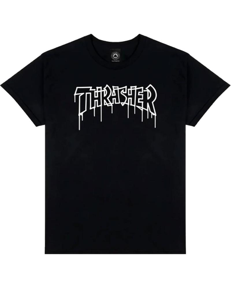 THRASHER CAMISETA ONE-LINER NEGRA NAN