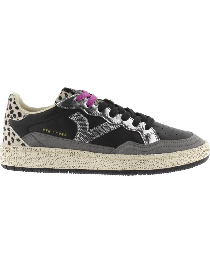 VICTORIA ZAPATILLAS SMASH ANIMAL 8806114 NEGRAS NEGRO