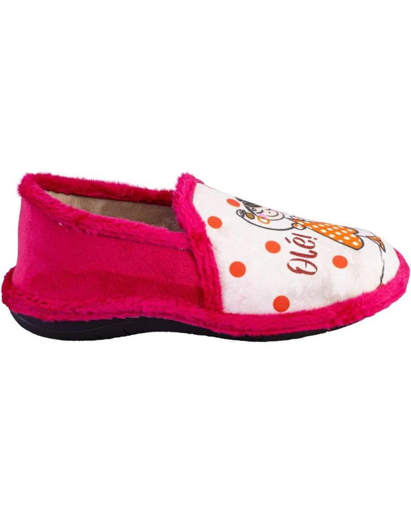 ZAPATILLAS DE CASA SUAVEFLEX 250-OLE ROJO ROJO