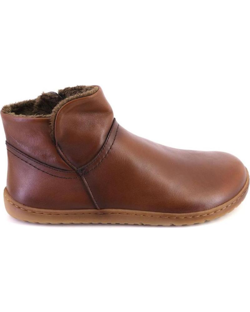 BOTÍN KAOLA 2750 DE PIEL COLOR CUERO CUERO