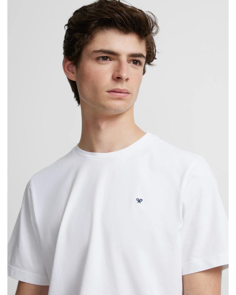 CAMISETA SILBON CON LOGO BORDADO 124603 BLANCO BLANCO