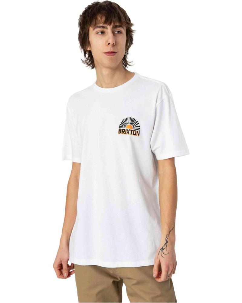 CAMISETA GRÁFICA BRIXTON BLANCA BLANCO