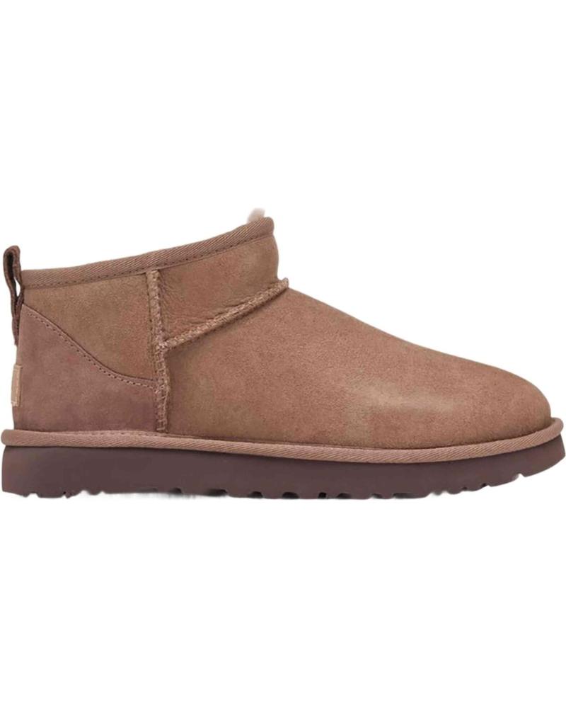 UGG BOTÍN CLÁSICO ULTRA MINI MARRÓN MARRON