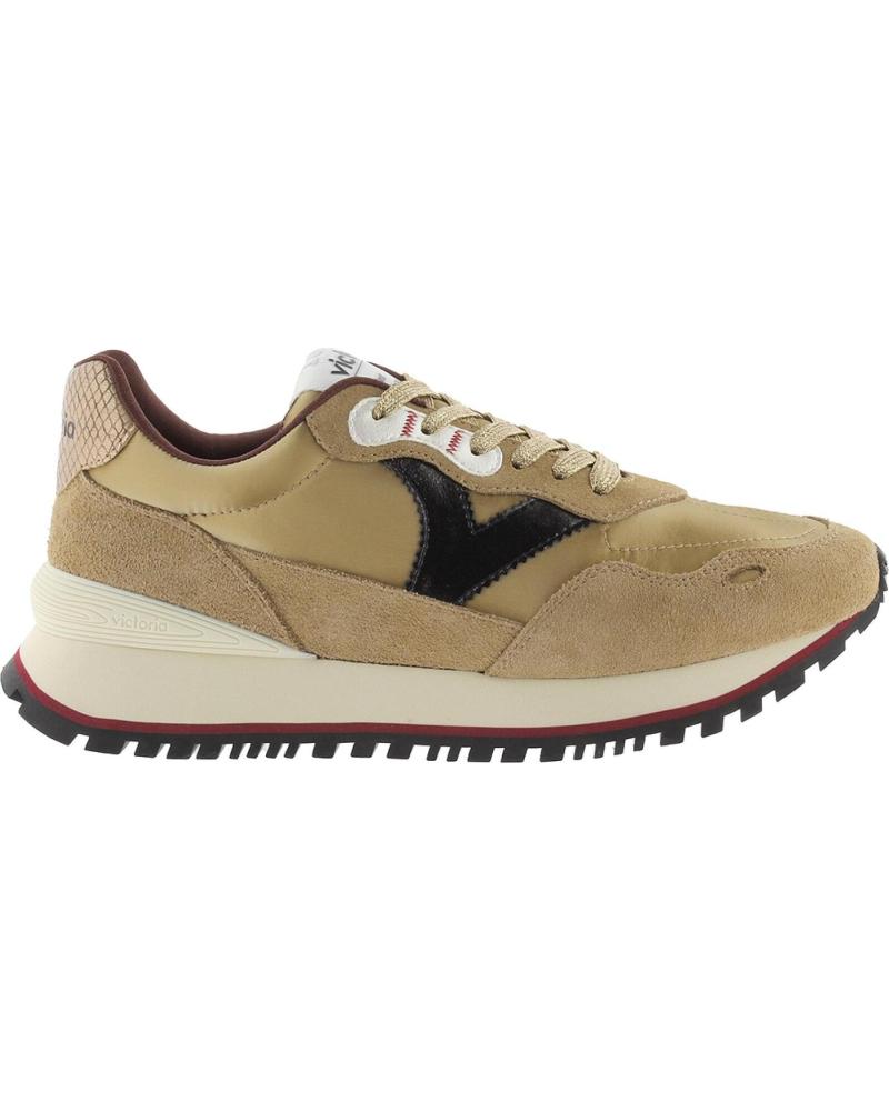 VICTORIA ZAPATILLAS VIENTO METAL 1157115 ORO PARA MUJER AMARILLO