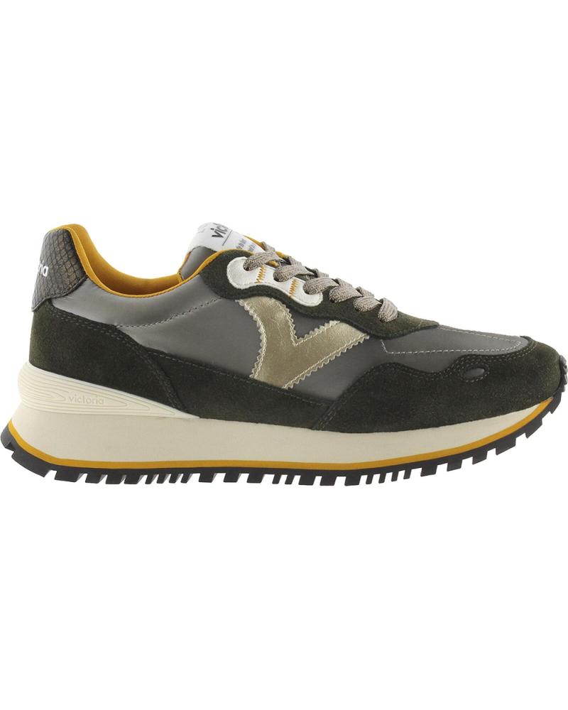 VICTORIA ZAPATILLAS VIENTO METAL 1157115 KAKI PARA MUJER VERDE