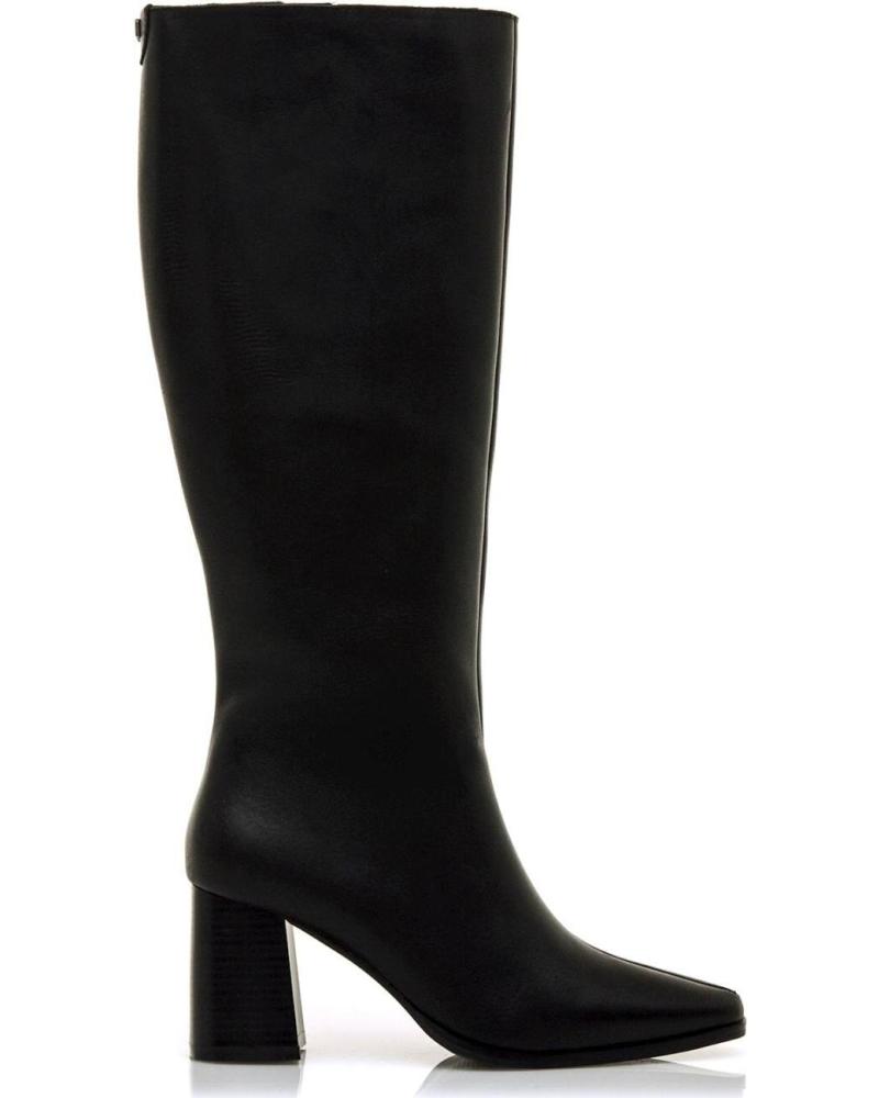 BOTAS ALTAS DE TACÓN MTNG 55473 NEGRAS NEGRO