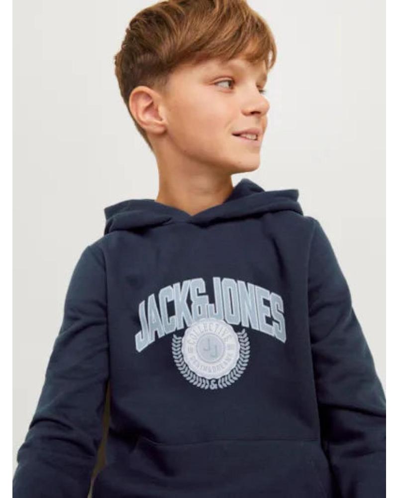 SUDADERA CON CAPUCHA JACK & JONES JUNIOR MARRÓN 12266761 MARRóN