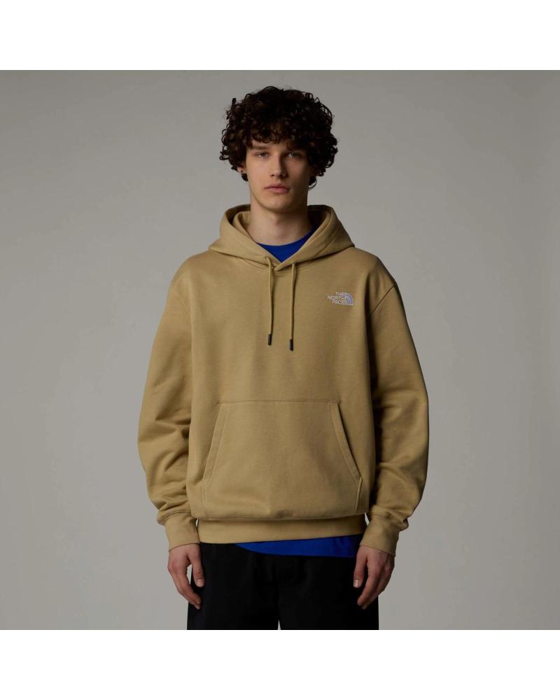 SUDADERA CON CAPUCHA THE NORTH FACE NF0A89ESLK5 BEIGE PARA HOMBRE MARRON