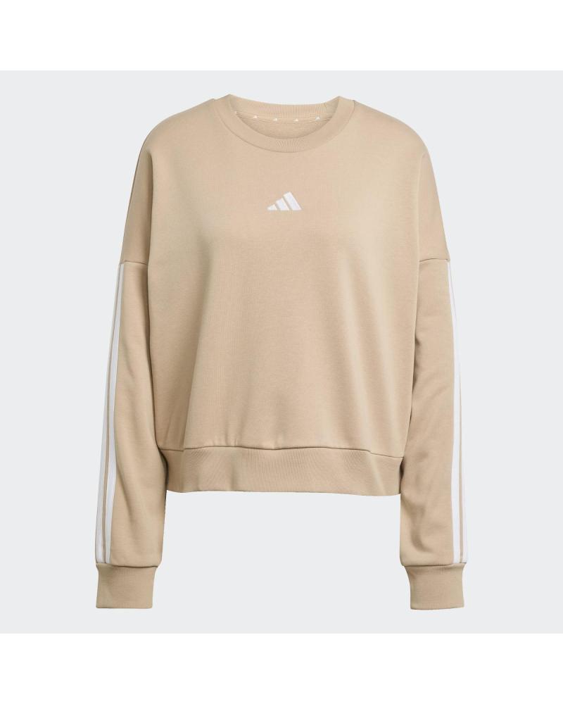 SUDADERA ADIDAS ESSENTIALS FRENCH TERRY MARRóN