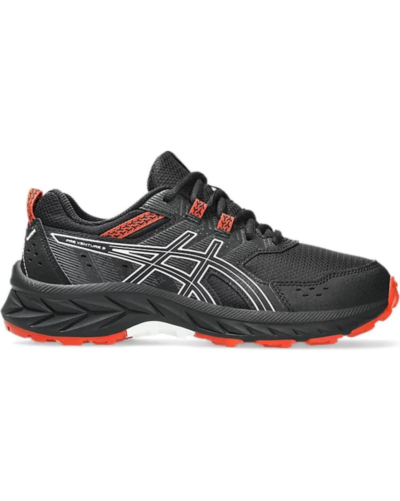 ASICS ZAPATILLAS GEL VENTURE 9 GS 1014A276 NEGRAS NEGRO