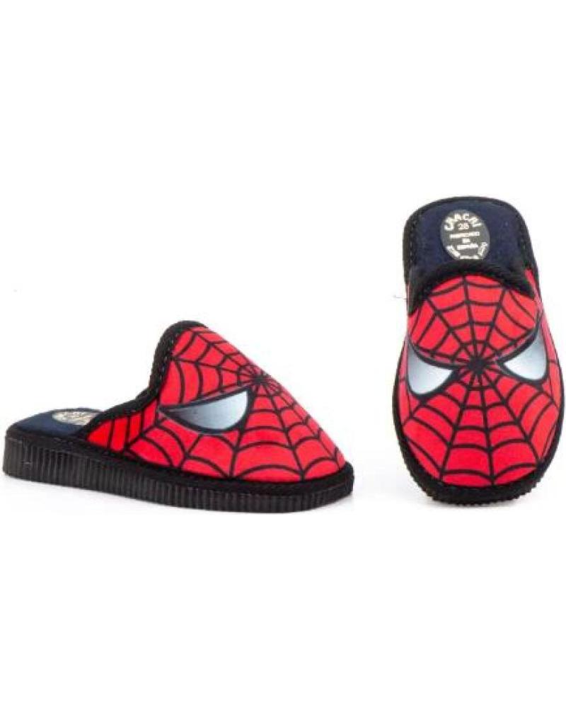 JAM ZAPATILLAS CERRADAS NIÑO DISEÑO SUPERHÉROE ROJAS ROJO