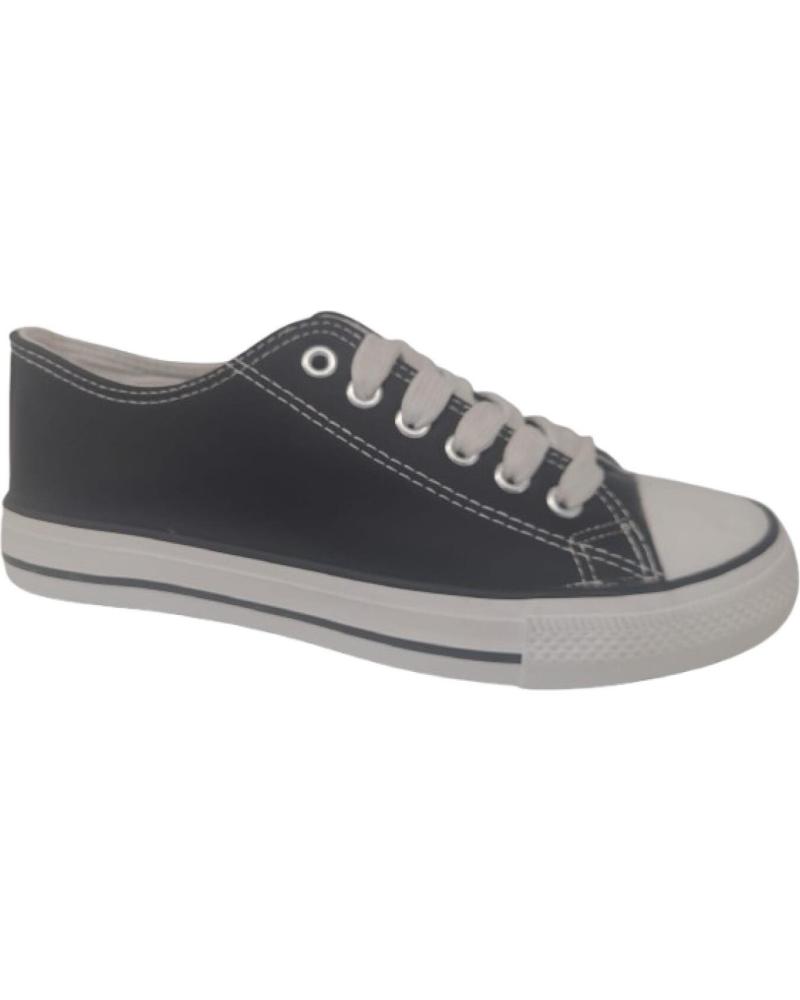 ZAPATILLAS URBANAS KATOSINES XF2 DE POLIPIEL NEGRAS NEGRO