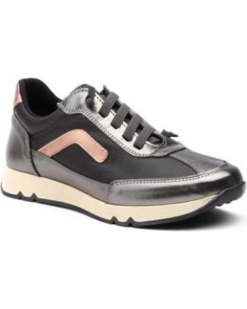 JAM ZAPATILLAS DEPORTIVAS DE MUJER DE PIEL CASUAL COMODAS Y LIGE NEGRO