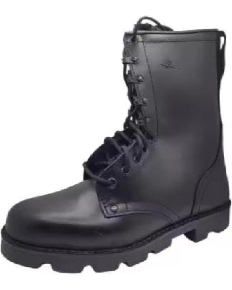 BOTAS MILITARES SEGARRA DE PIEL NEGRA NEGRO
