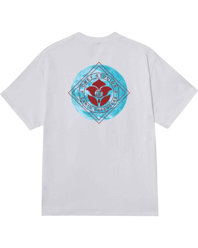 CAMISETA OBEY EARTH DEFENDERS BLANCA NAN