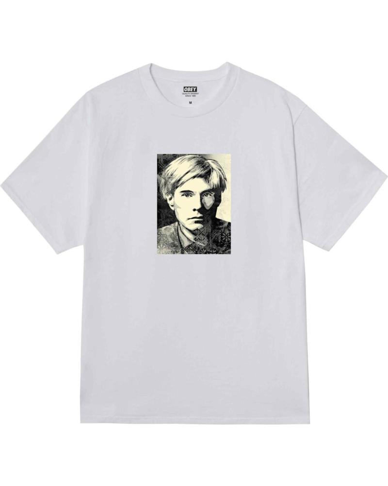 CAMISETA OBEY WARHOL BLANCA NAN