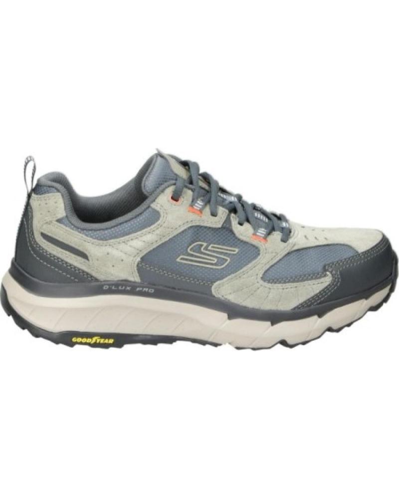 SKECHERS 237755 TPMT - ZAPATILLAS CASUAL TAUPE MARRÓN MARRóN
