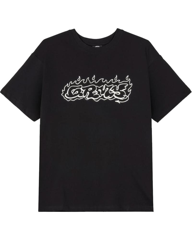 CAMISETA GRIMEY THE SHELTER THROW UP REGULAR NEGRA NAN