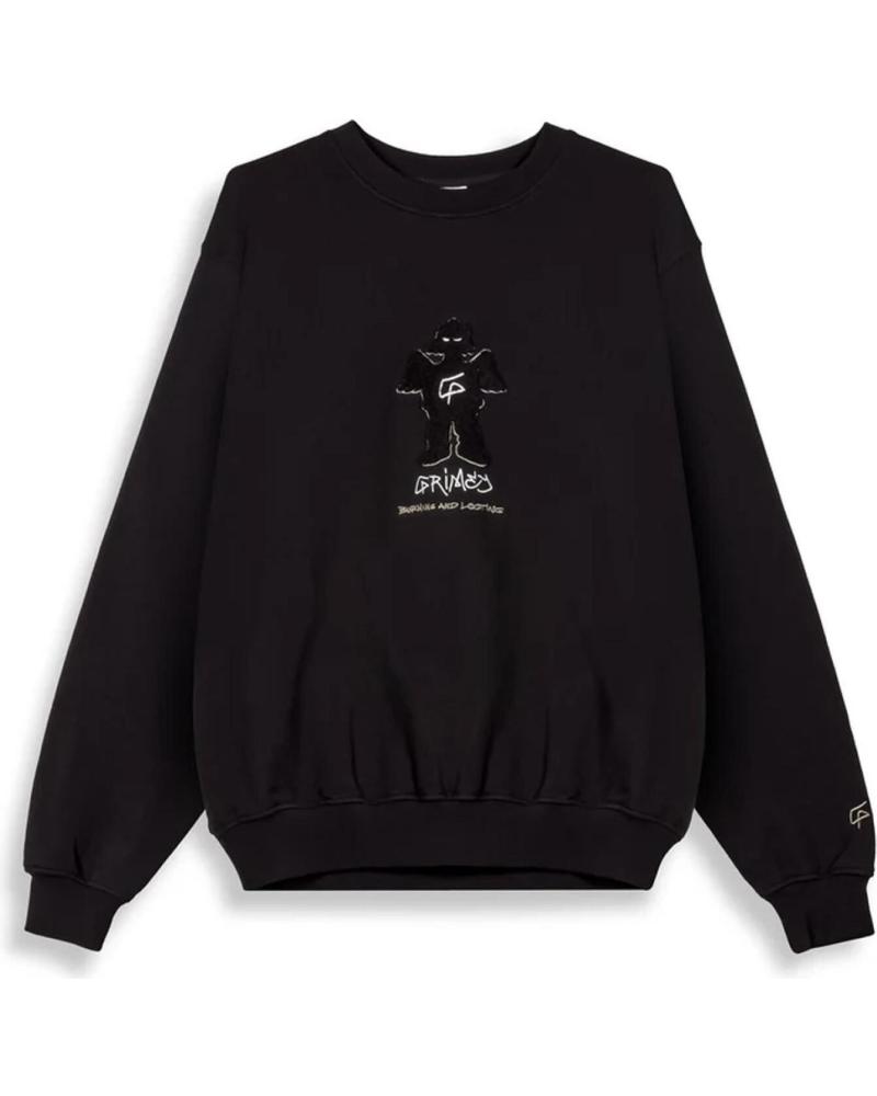 GRIMEY SUDADERA THE SHELTER BOXY VINTAGE CREWNECK HEAVYWEIGHT TERRY NAN