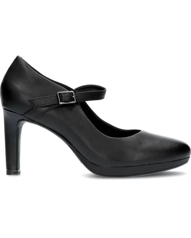 Clarks Zapatos de Tacón Ambyr Shine 16052W Negro Black
