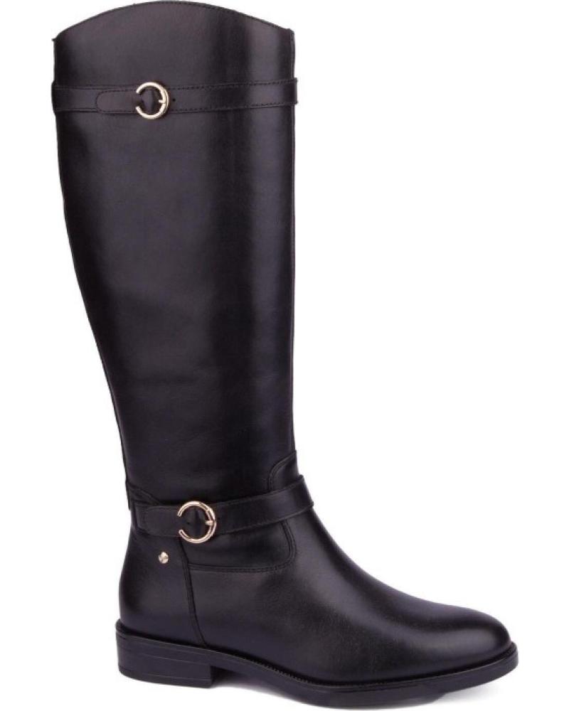 PIKOLINOS BOTAS ALTAS PUERTOLLANO W3C-9632 DE PIEL NEGRA BLACK