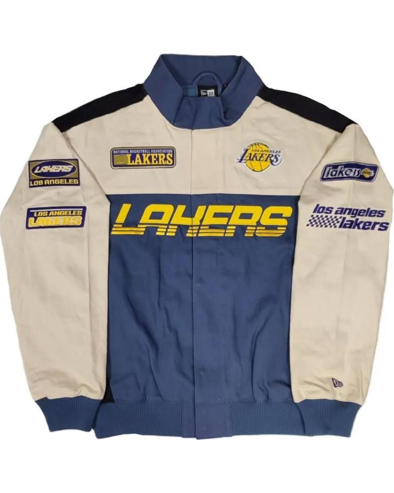 CHAQUETA MOTORSPORT NEW ERA LOS ANGELES LAKERS NBA AZUL 0