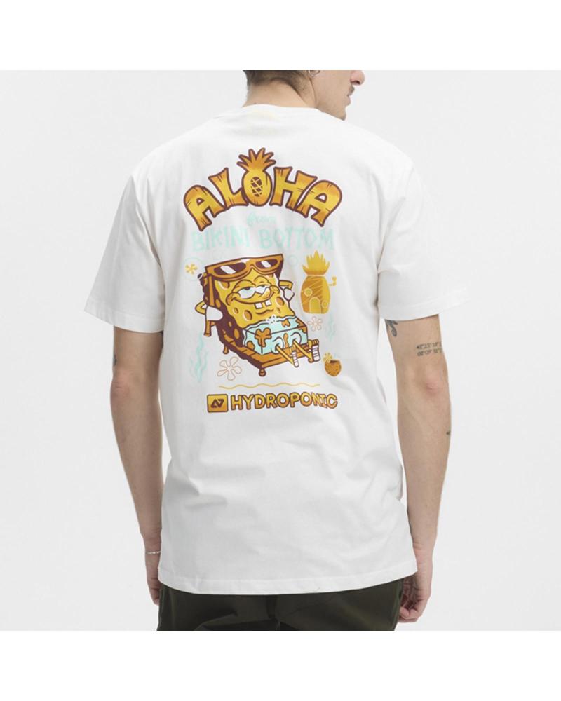 CAMISETA HYDROPONIC BOB ESPONJA LUAU BLANCA 01-WHITE