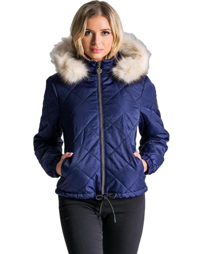 ABRIGO ACOLCHADO AZUL MARINO GIANNI KAVANAGH