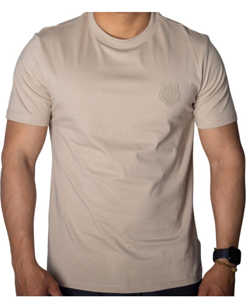 ANTONY MORATO CAMISETA BEIGE CON PARCHE DE GOMA ARENA