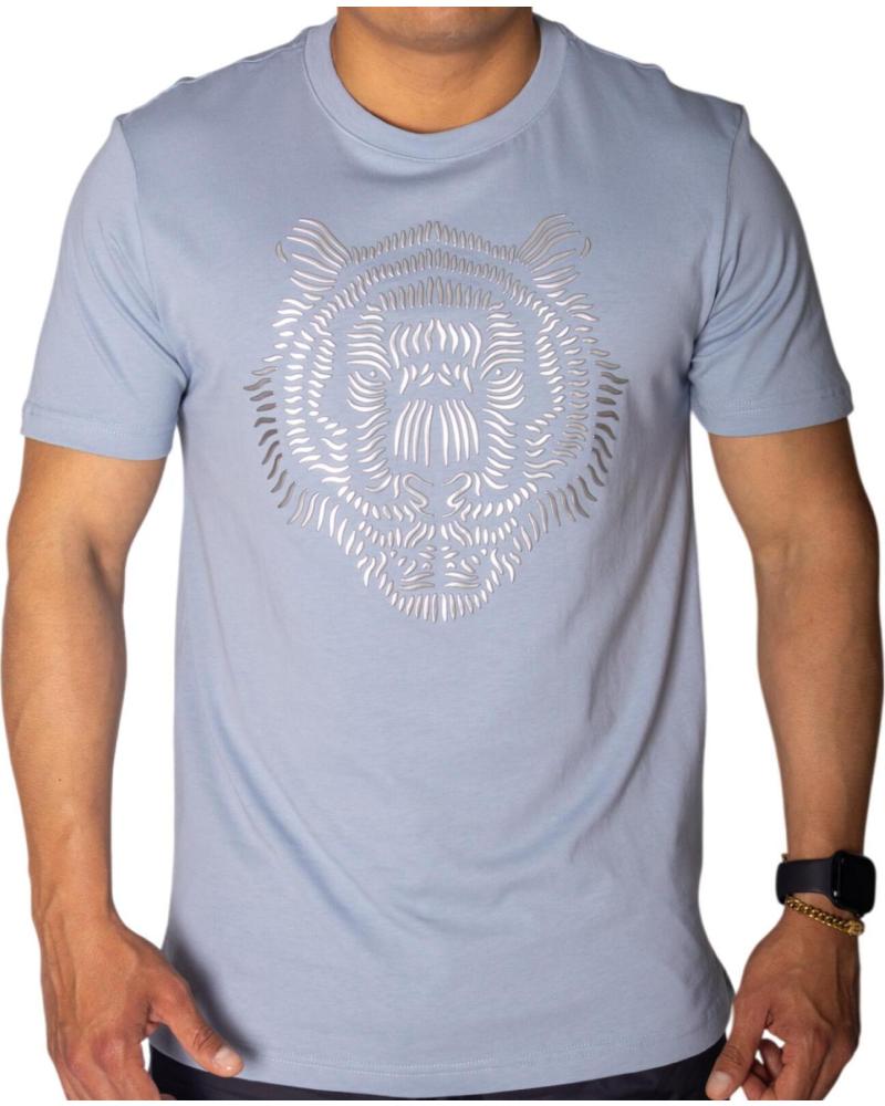 CAMISETA ANTONY MORATO ALGODÓN AZUL SKY ESTAMPADO LEÓN PLATA