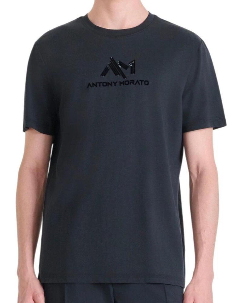 CAMISETA ANTONY MORATO LOGO NEW 3D ALGODÓN MARINO