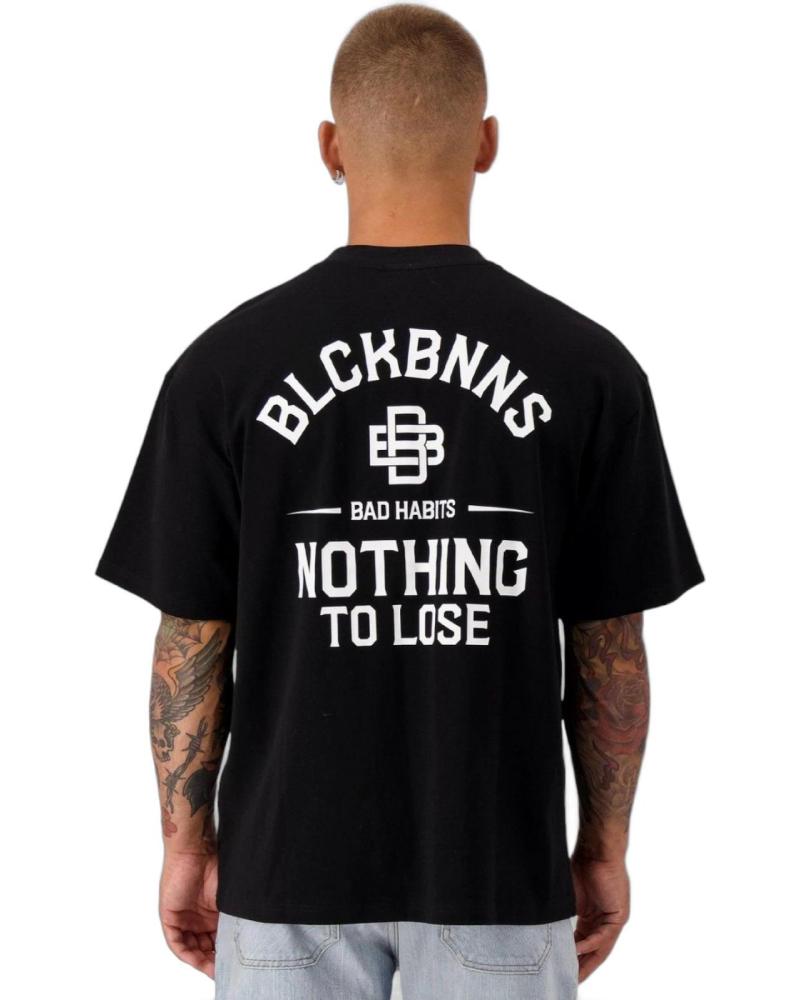 CAMISETA BLACK BANANAS BAD HABITS NEGRA