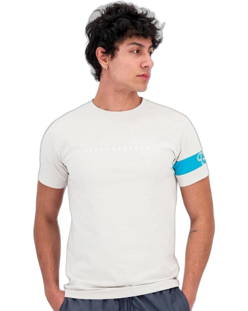 CAMISETA BLACK BANANAS COMMANDER TEE GRIS CLARO