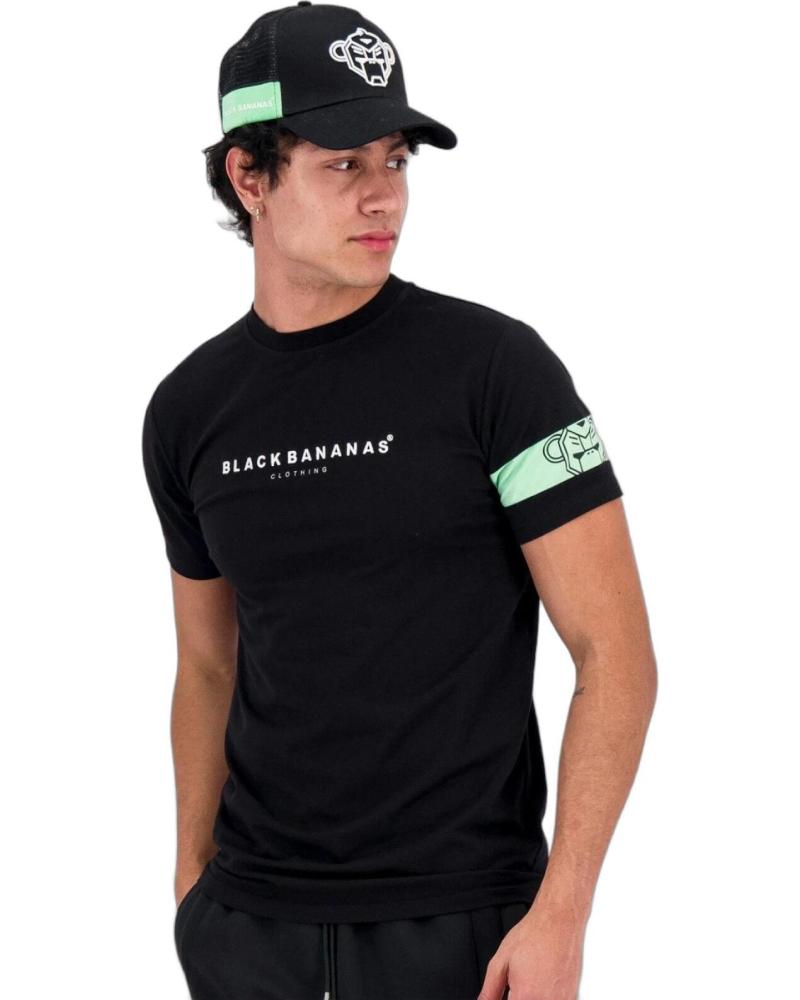 CAMISETA BLACK BANANAS COMMANDER TEE NEGRA