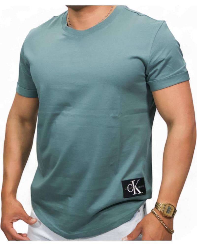 CAMISETA CALVIN KLEIN BADGE VERDE