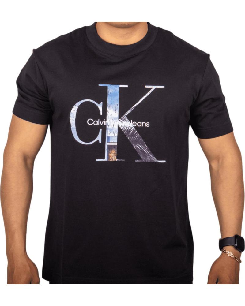 CAMISETA CALVIN KLEIN CON LOGO ESTAMPADO FOTOGRÁFICO NEGRO