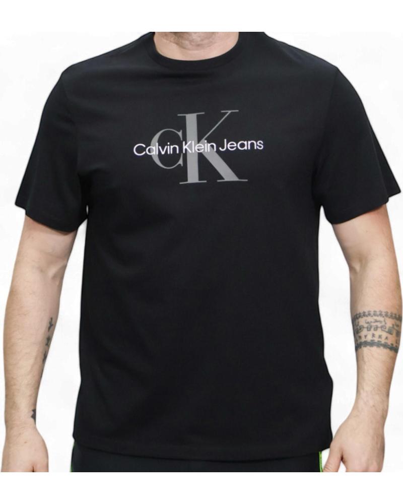 CAMISETA CALVIN KLEIN HERO MONOGRAM NEGRA