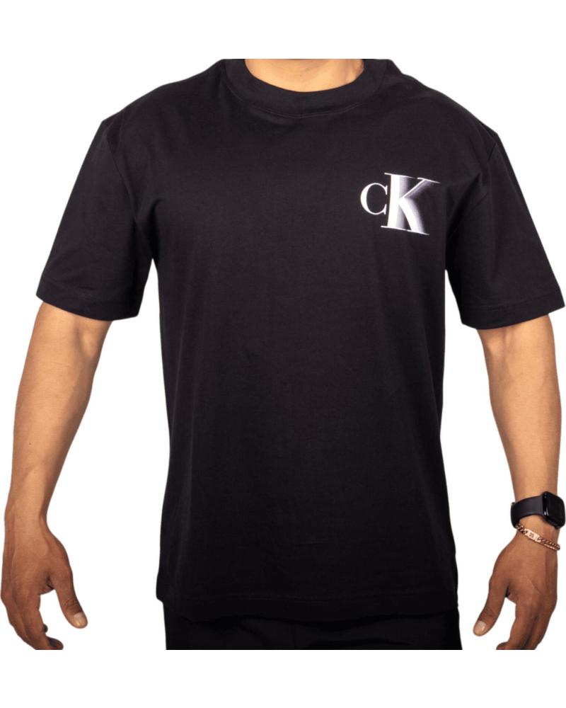 CALVIN KLEIN CAMISETA HOLGADA MONOGRAMA CK NEGRO