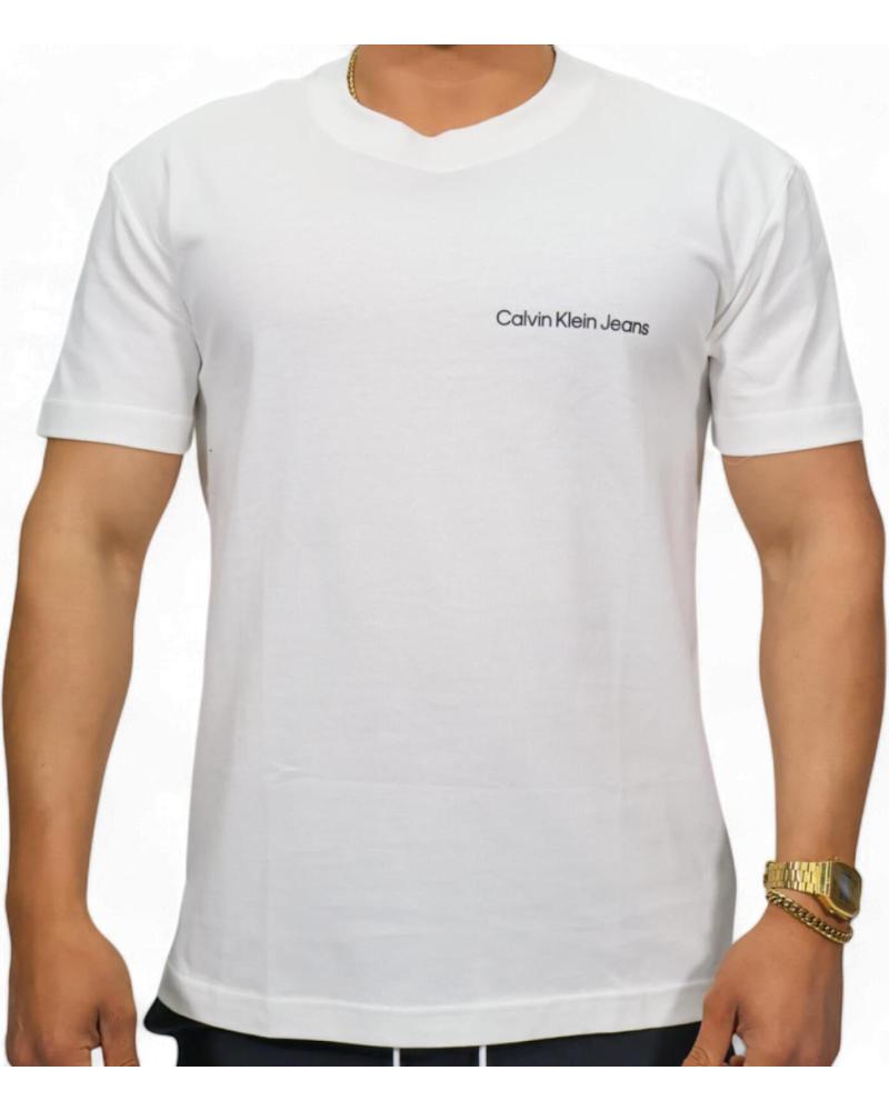 CALVIN KLEIN JEANS CAMISETA BÁSICA BLANCA