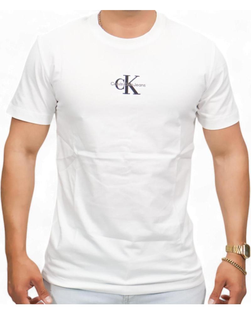 CAMISETA CALVIN KLEIN MONOLOGO BLANCA